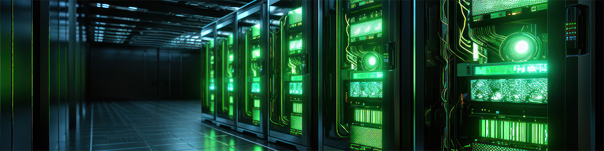 Rechenzentrum zur Umsetzung der NIS2 Cybersicherheit Rechenzentrum als Beispiel für NIS2 Cybersicherheit